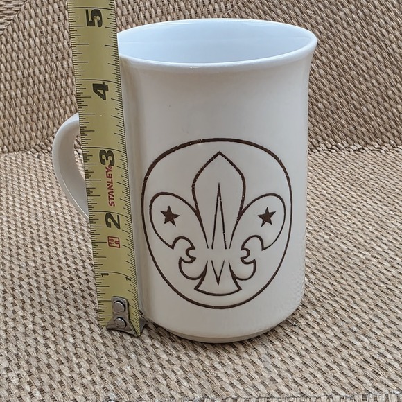 Boy Scouts Baden Powell House of London Coffee Cup Stoneware Mug Ashdale Pottery - Picture 4 of 6